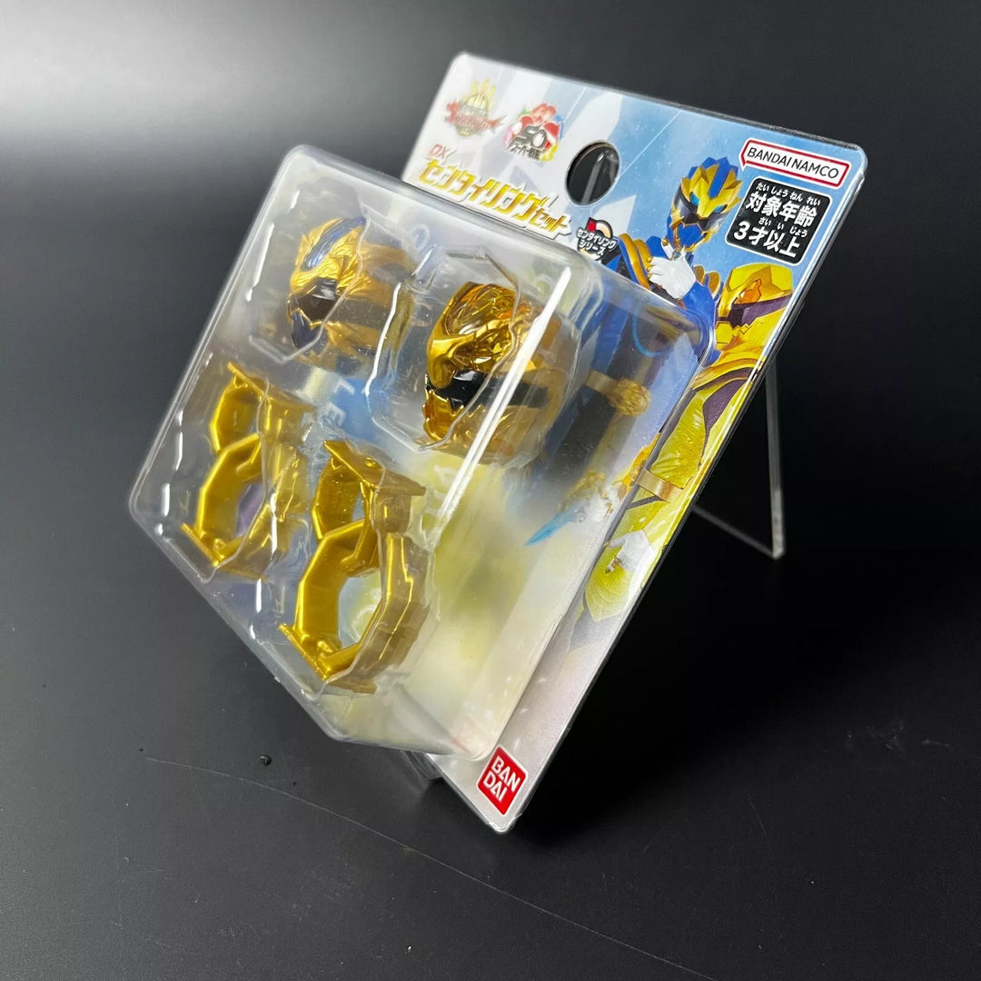 No.1 Sentai Gozyuger DX Sentai Ring Set Gozyu Leon & Gozyu Tyranno Bandai NEW