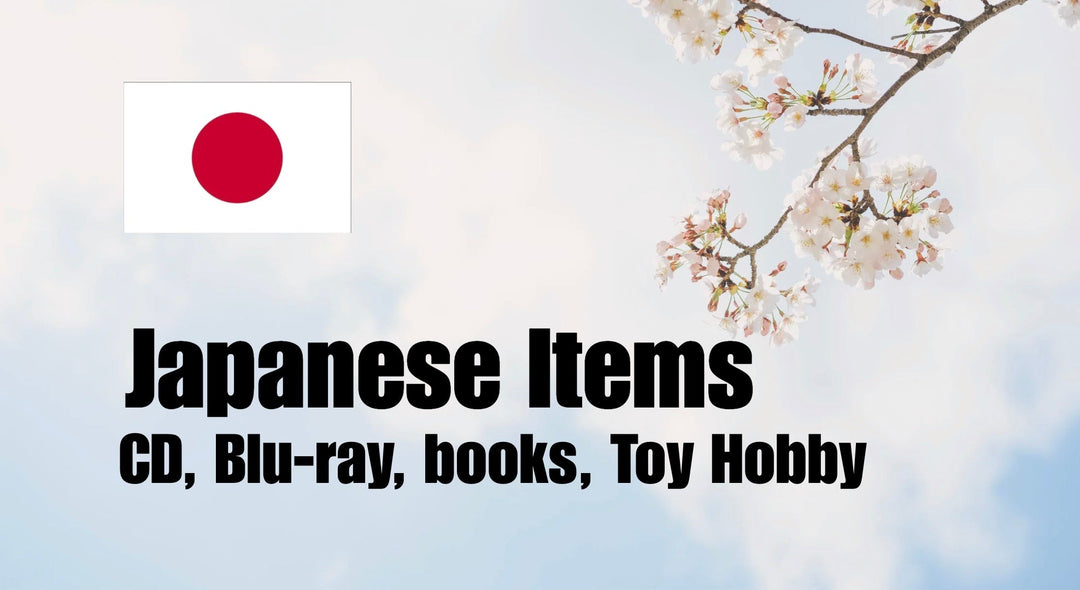 Japanese items (CD, Blu-ray, Books, Toy Hobby)