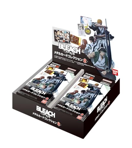 Metal Card Collection 2 BLEACH Thousand-Year Blood War Japan 2024 Sealed New Box