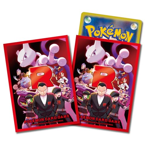 Pokemon TCG Team Rocket Card Sleeve (64 Pcs) Sealed New