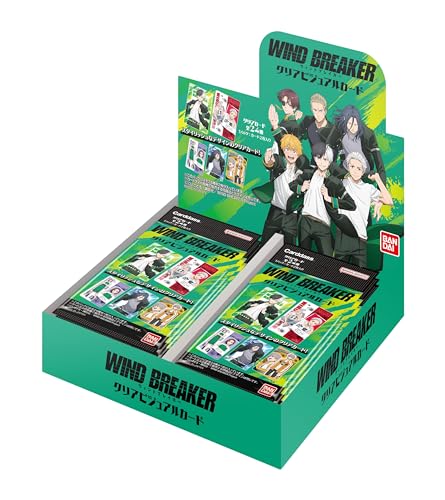WIND BREAKER Clear Visual Card Sealed BOX BANDAI Japan 2024 Brand New