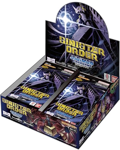 Digimon CCG SINISTER ORDER Extra Booster BOX EX-10 Japanese Sealed New