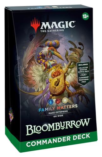 MTG Bloomburrow Family Matters Commander Deck English BOX FOIL & Rare Included