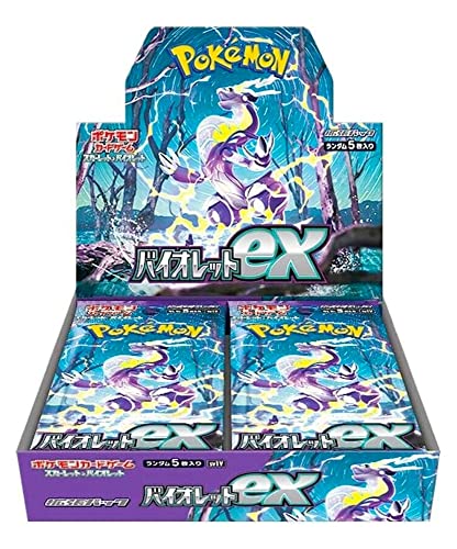 Pokemon Card Game TCG Scarlet & Violet Violet EX Booster BOX New Sealed Japan