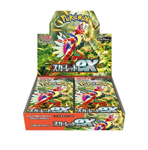 Pokemon Card Game TCG Scarlet & Violet Scarlet EX Booster Box New Sealed Japan