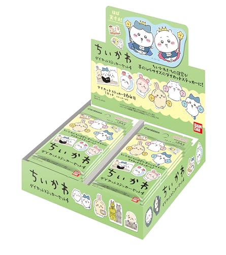 Chiikawa Die Cut Sticker Set 4 BOX (20 Packs) BANDAI Japan 2023 Sealed New
