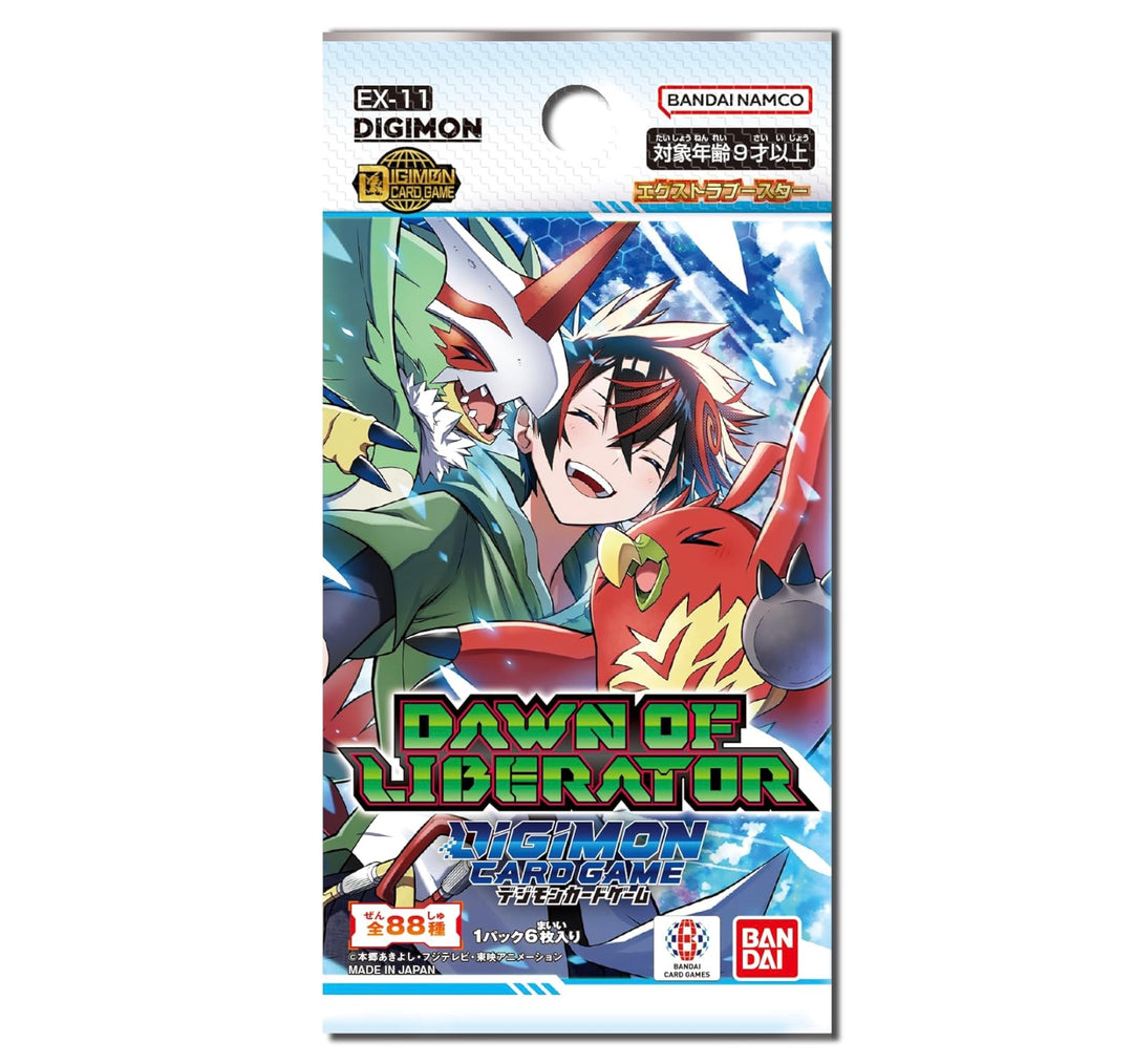 Digimon Card Game Extra Booster DAWN OF LIBERATOR EX-11 Sealed New PSL 2/14