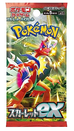 Pokemon Card Game TCG Scarlet & Violet Scarlet EX Booster Box New Sealed Japan