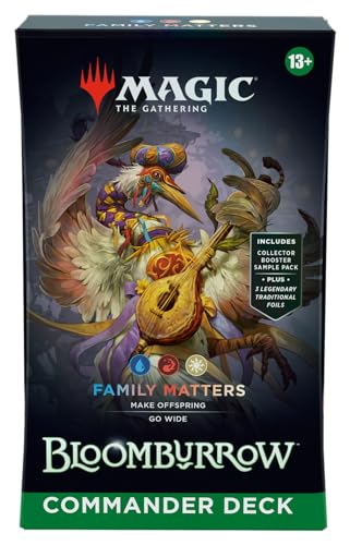 MTG Bloomburrow Family Matters Commander Deck English BOX FOIL & Rare Included