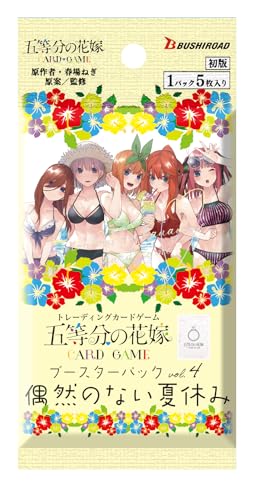 The Quintessential Quintuplets Card Game Booster Vol.4 BOX Sealed New