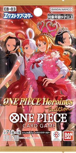 ONE PIECE Card Game Extra Booster ONE PIECE Heroines Edition EB-03 Japanese Sealed New