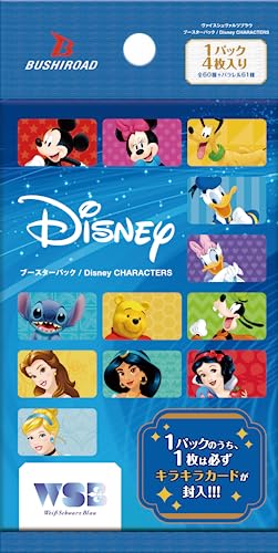 Weiss Schwarz Blau Booster Pack Disney CHARACTERS Booster Box Sealed New