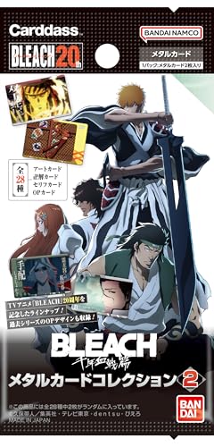 Metal Card Collection 2 BLEACH Thousand-Year Blood War Japan 2024 Sealed New Box