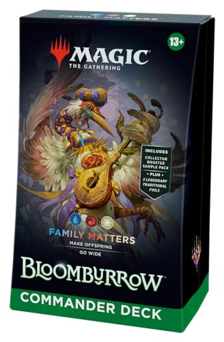 MTG Bloomburrow Family Matters Commander Deck English BOX FOIL & Rare Included