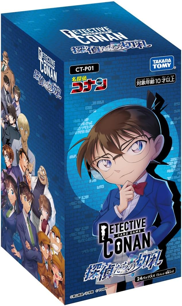 Detective Conan TCG Detectives' Trump Card 1 CT-P01 Booster Box Sealed Japan