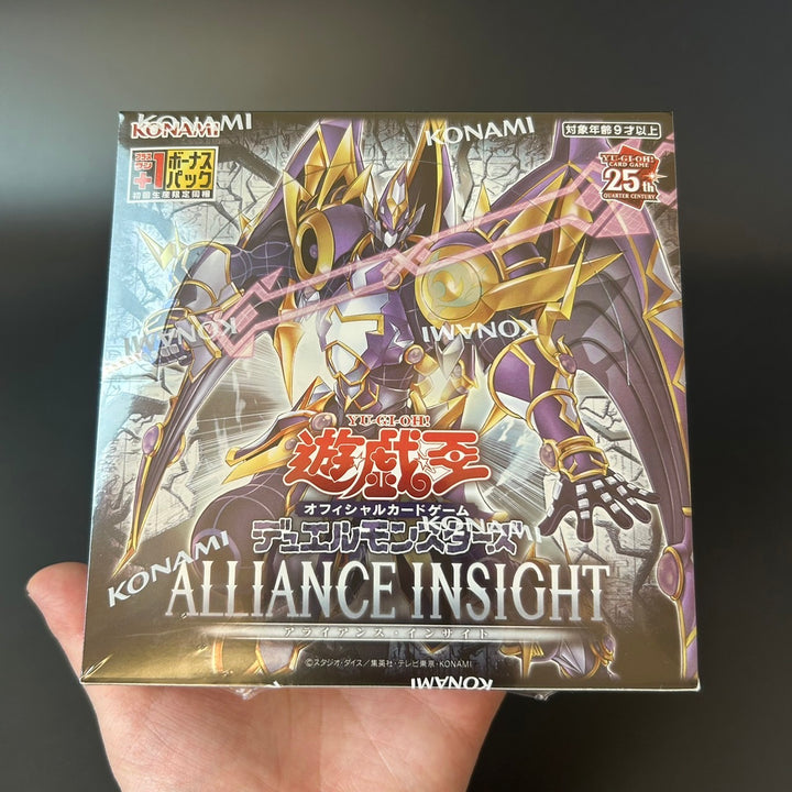Yu-Gi-Oh! OCG Duel Monsters ALLIANCE INSIGHT Box Japanese Ver. New