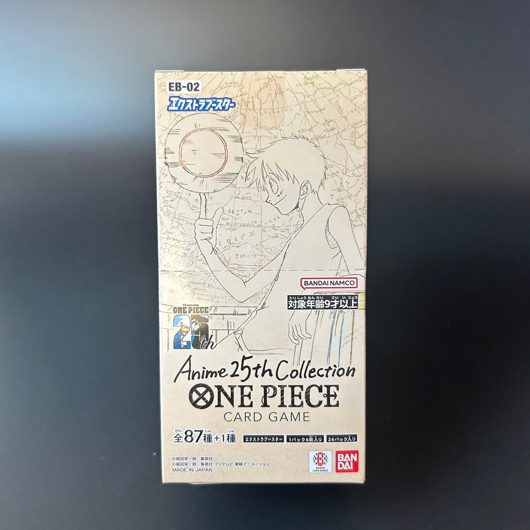 One Piece TCG Anime 25th collection EB-02 Booster Box Japanese Edition New