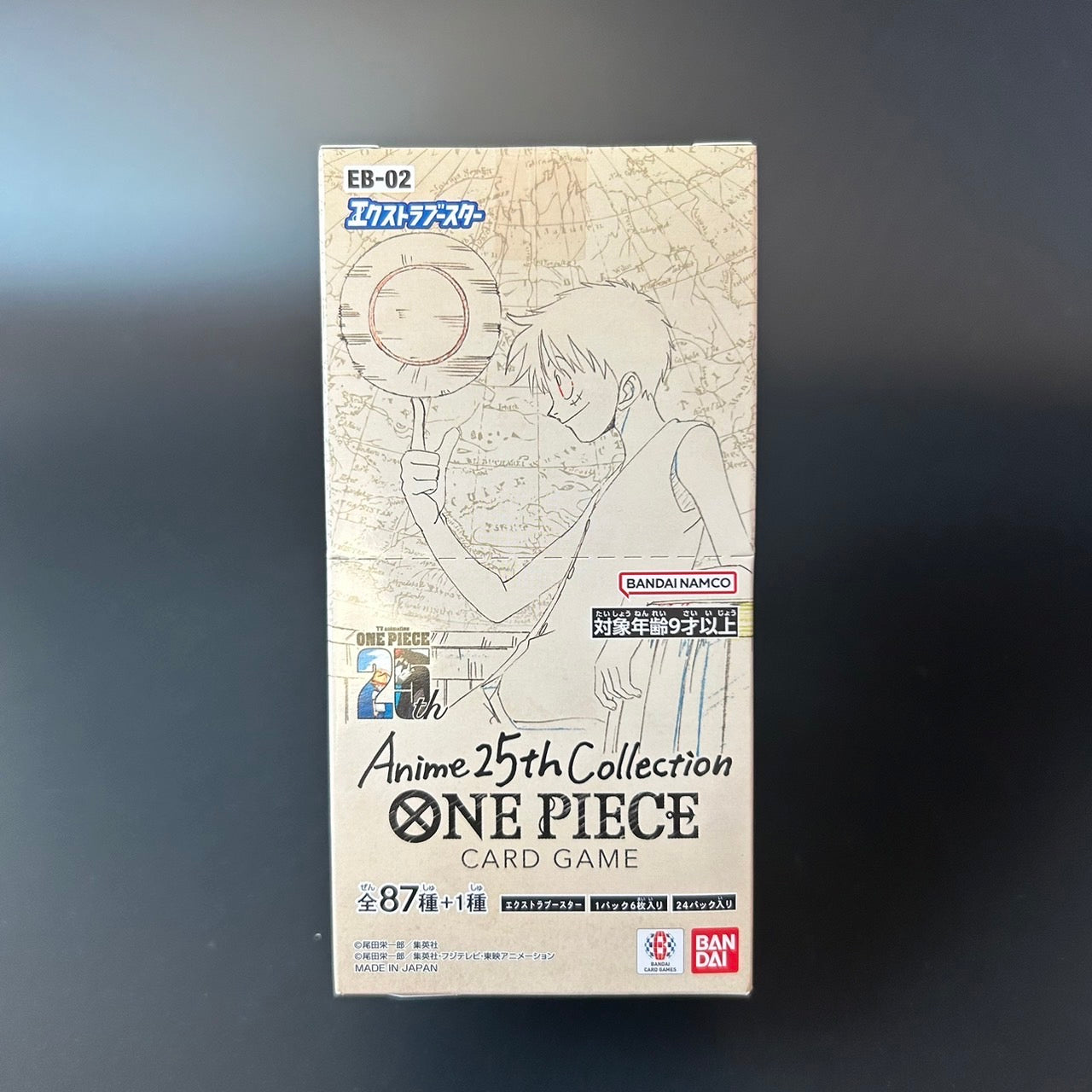 One Piece TCG Anime 25th collection EB-02 Booster Box Japanese Edition New