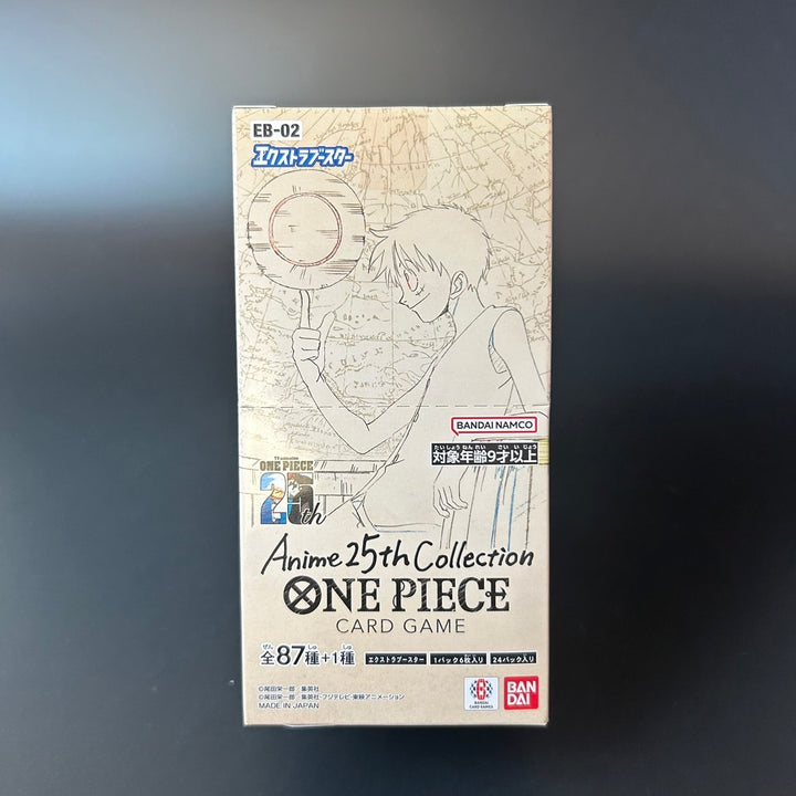 One Piece TCG Anime 25th collection EB-02 Booster Box Japanese Edition New