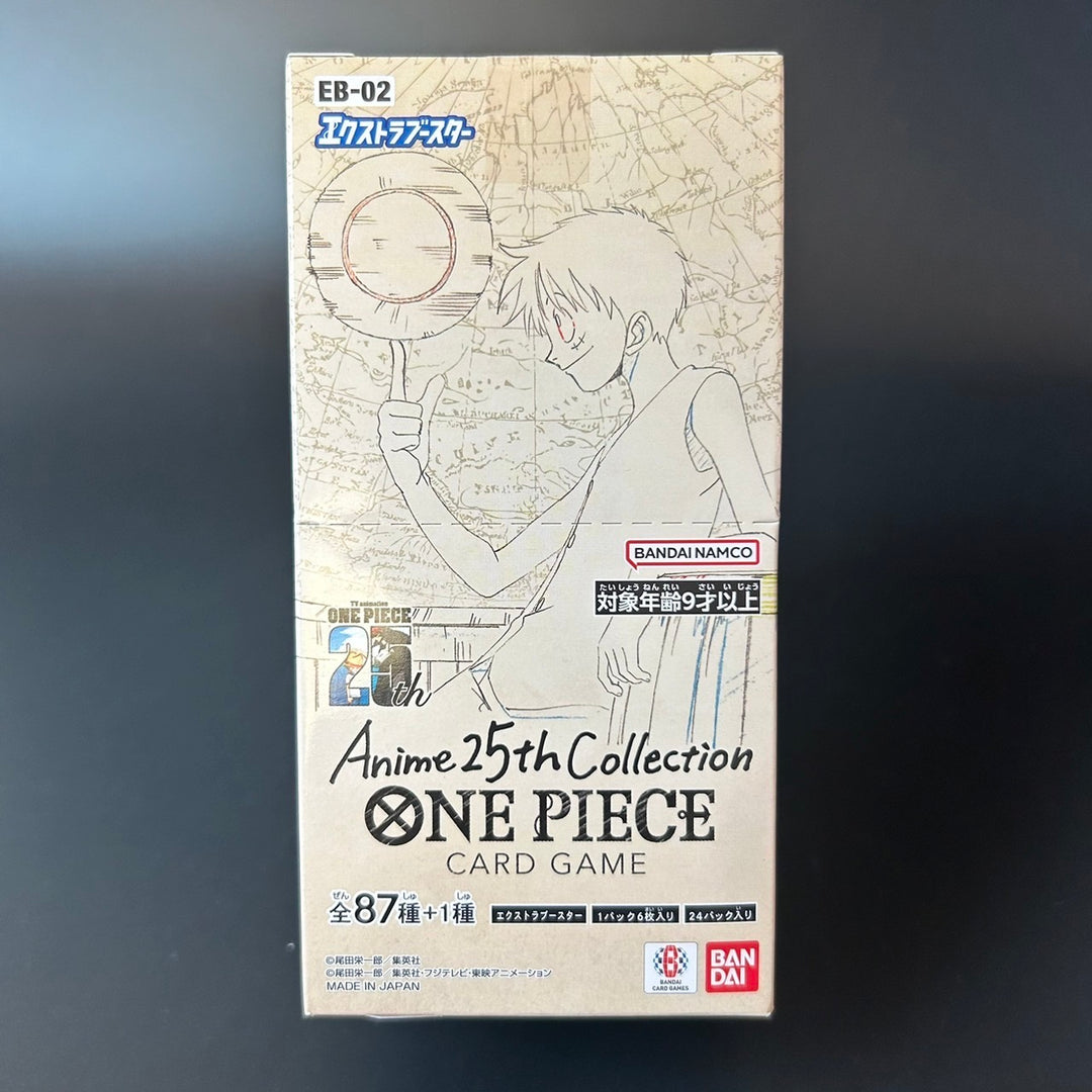 One Piece TCG Anime 25th collection EB-02 Booster Box Japanese Edition New