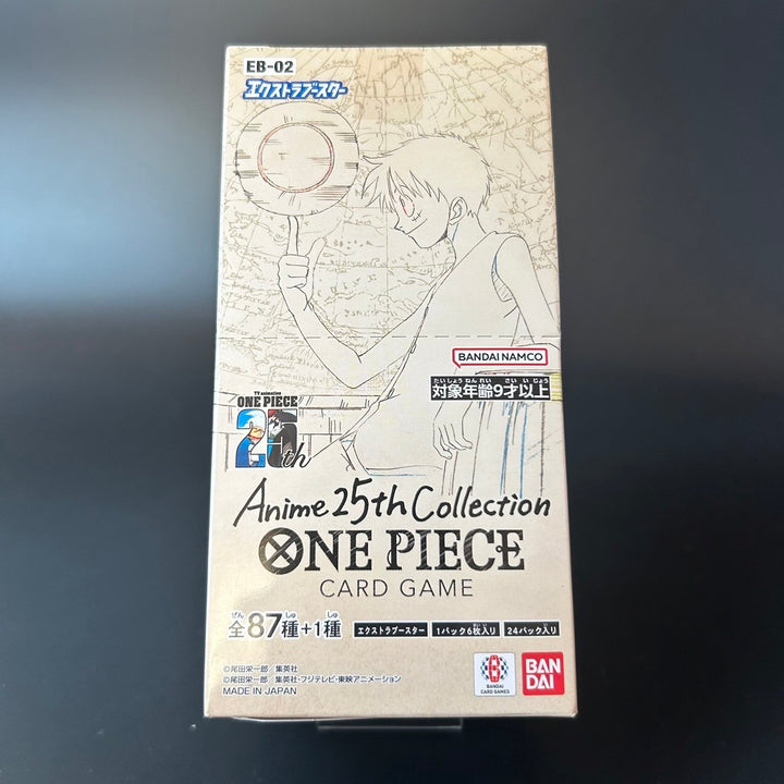 One Piece TCG Anime 25th collection EB-02 Booster Box Japanese Edition New
