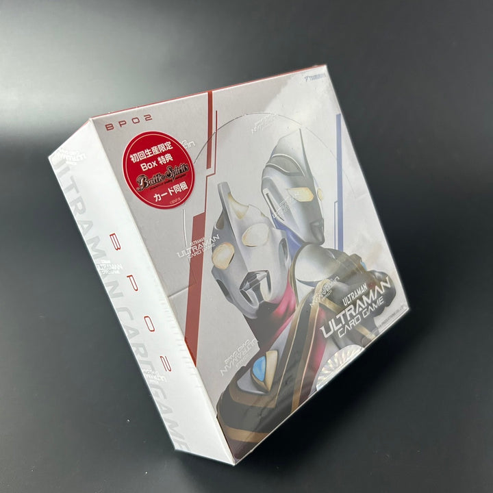 Ultraman Card Game Booster Pack 02 Raging Red and Blue BP02 Box 24 Pack New