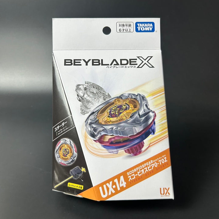 BEYBLADE X UX-14 Starter Scorpiospear 0-70Z Takara Tommy from Japan Sealed New