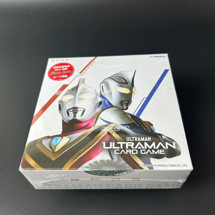Ultraman Card Game Booster Pack 02 Raging Red and Blue BP02 Box 24 Pack New