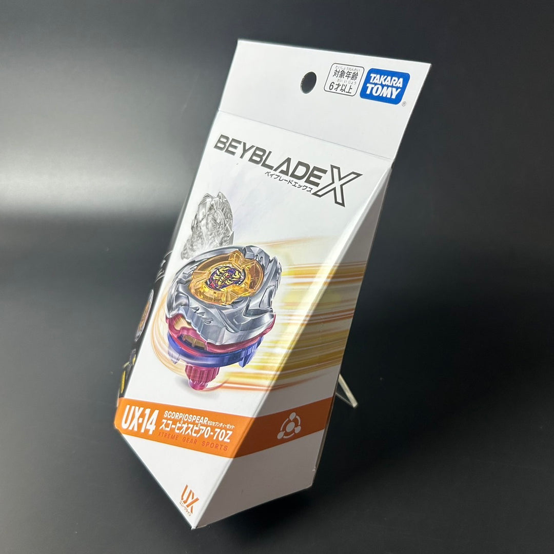 BEYBLADE X UX-14 Starter Scorpiospear 0-70Z Takara Tommy from Japan Sealed New
