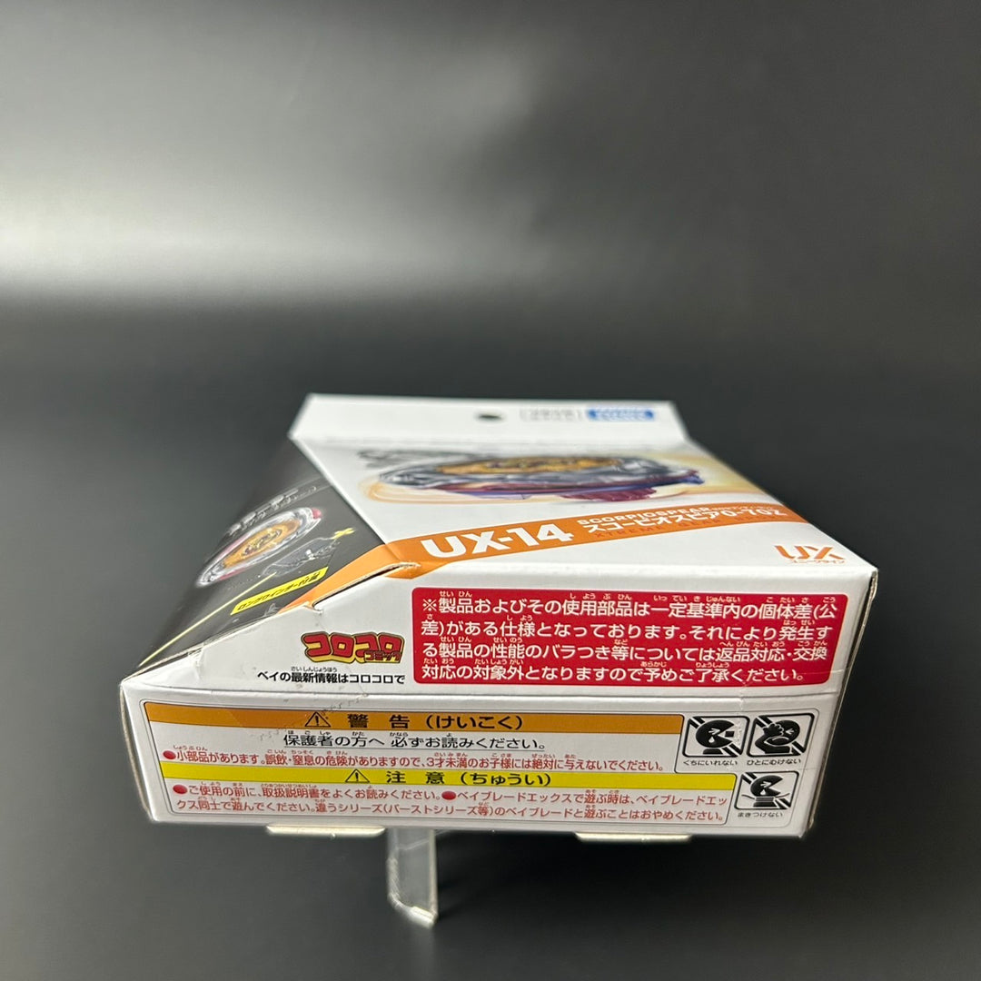 BEYBLADE X UX-14 Starter Scorpiospear 0-70Z Takara Tommy from Japan Sealed New