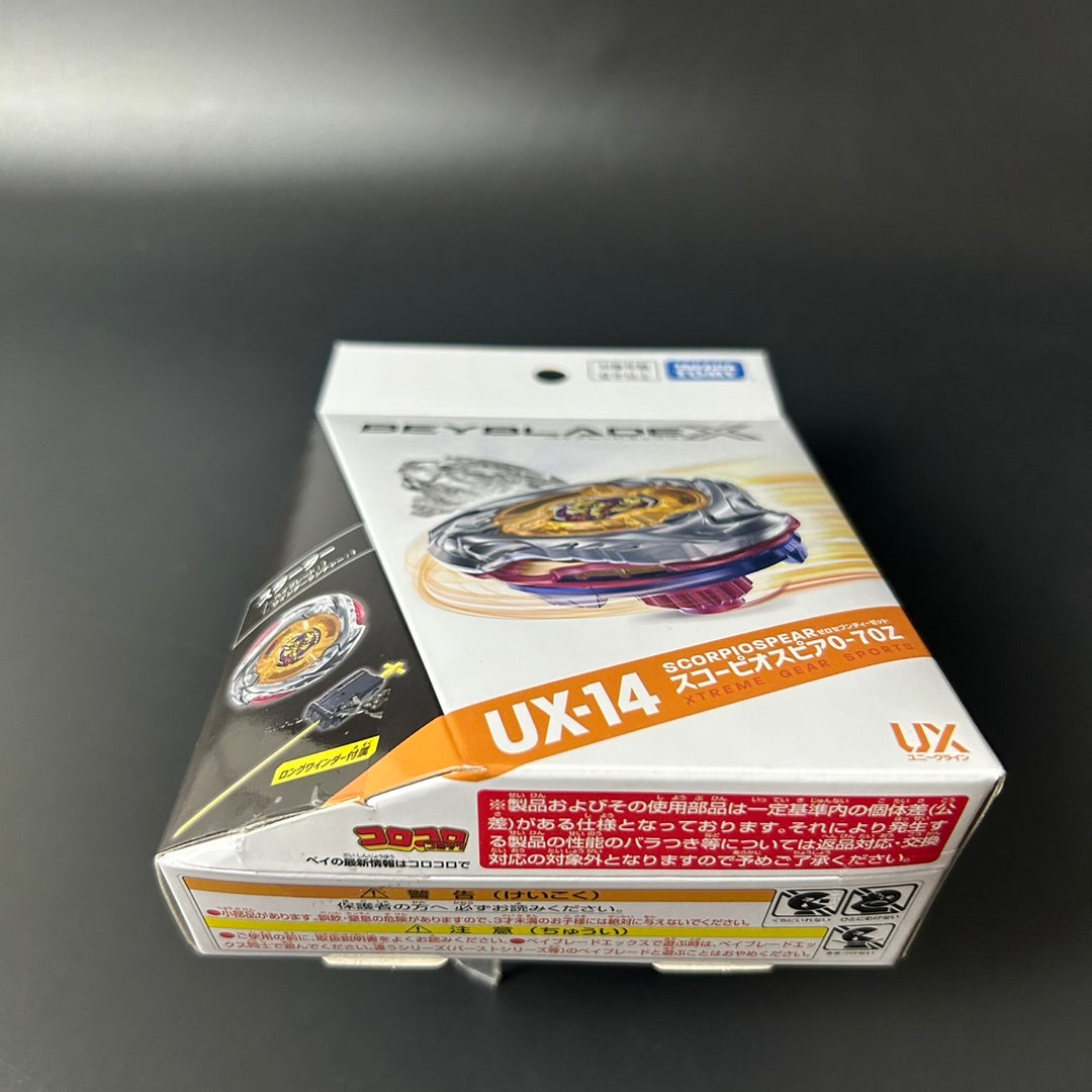 BEYBLADE X UX-14 Starter Scorpiospear 0-70Z Takara Tommy from Japan Sealed New