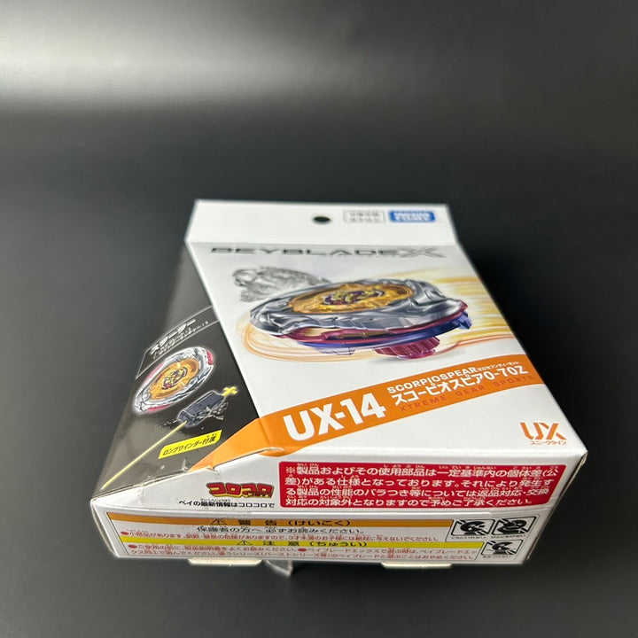 BEYBLADE X UX-14 Starter Scorpiospear 0-70Z Takara Tommy from Japan Sealed New