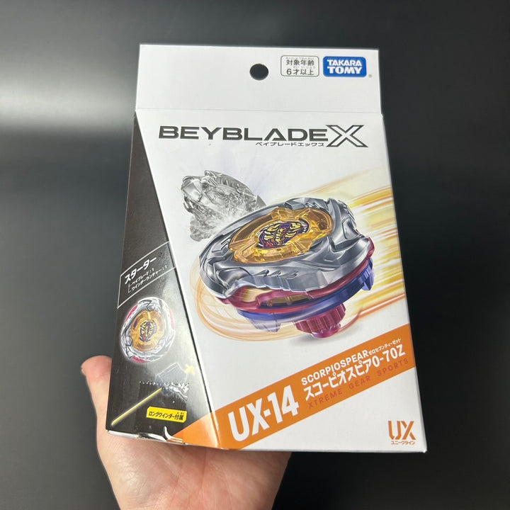 BEYBLADE X UX-14 Starter Scorpiospear 0-70Z Takara Tommy from Japan Sealed New