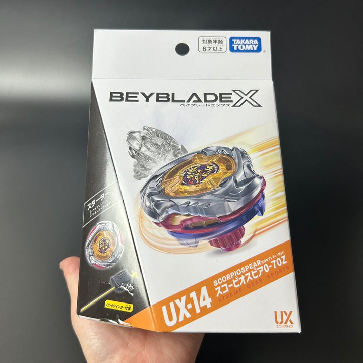 BEYBLADE X UX-14 Starter Scorpiospear 0-70Z Takara Tommy from Japan Sealed New