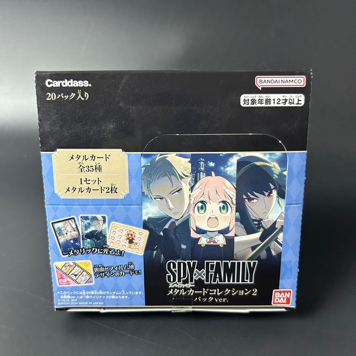 SPY × FAMILY Metal Card Collection Vol. 2 Sealed New BOX BANDAI Japan 2022