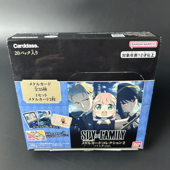 SPY × FAMILY Metal Card Collection Vol. 2 Sealed New BOX BANDAI Japan 2022