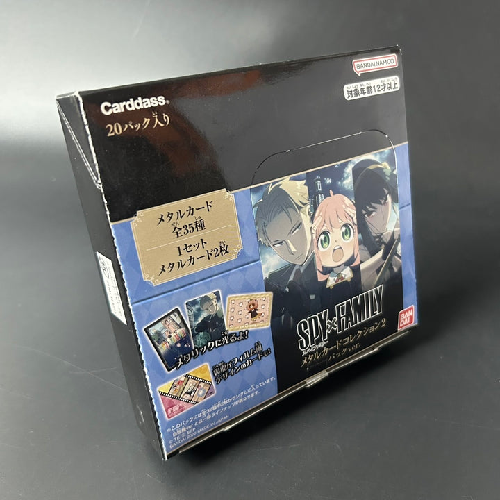 SPY × FAMILY Metal Card Collection Vol. 2 Sealed New BOX BANDAI Japan 2022