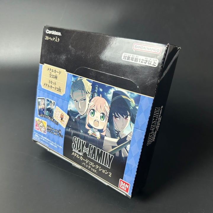 SPY × FAMILY Metal Card Collection Vol. 2 Sealed New BOX BANDAI Japan 2022