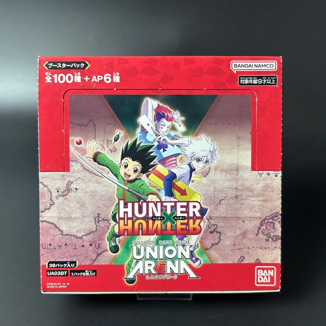 UNION ARENA Hunter×Hunter Booster BOX UA03BT Japanese Edition 2025 Sealed