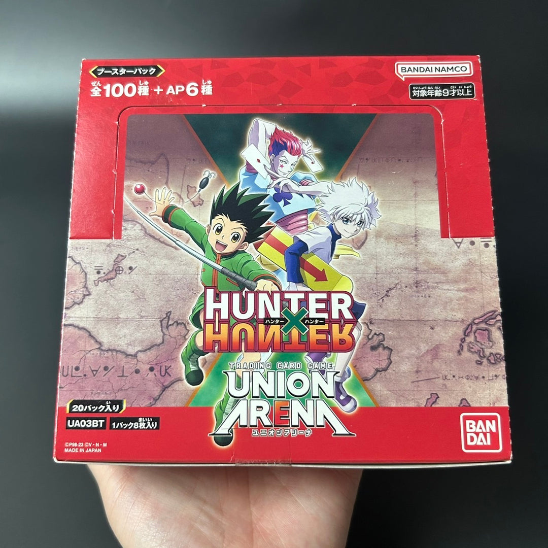 UNION ARENA Hunter×Hunter Booster BOX UA03BT Japanese Edition 2025 Sealed