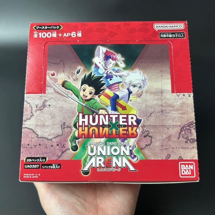 UNION ARENA Hunter×Hunter Booster BOX UA03BT Japanese Edition 2025 Sealed
