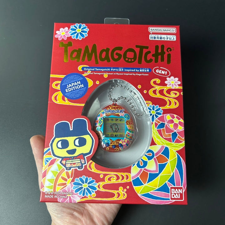 Original Tamagotchi Temari Inspired by Kaga Yuzen BANDAI Japan 2024 Brand New
