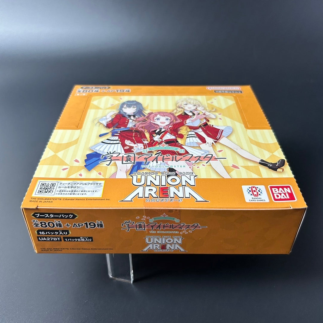 UNION ARENA Gakuen Idolmaster UA27BT Booster BOX New Unopened Japan