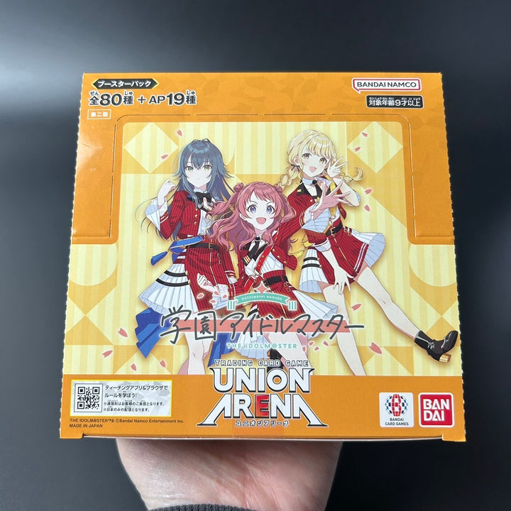 UNION ARENA Gakuen Idolmaster UA27BT Booster BOX New Unopened Japan
