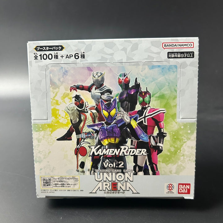 UNION ARENA Kamen Rider Vol. 2 Booster BOX EX12BT Japanese 2025 Sealed New