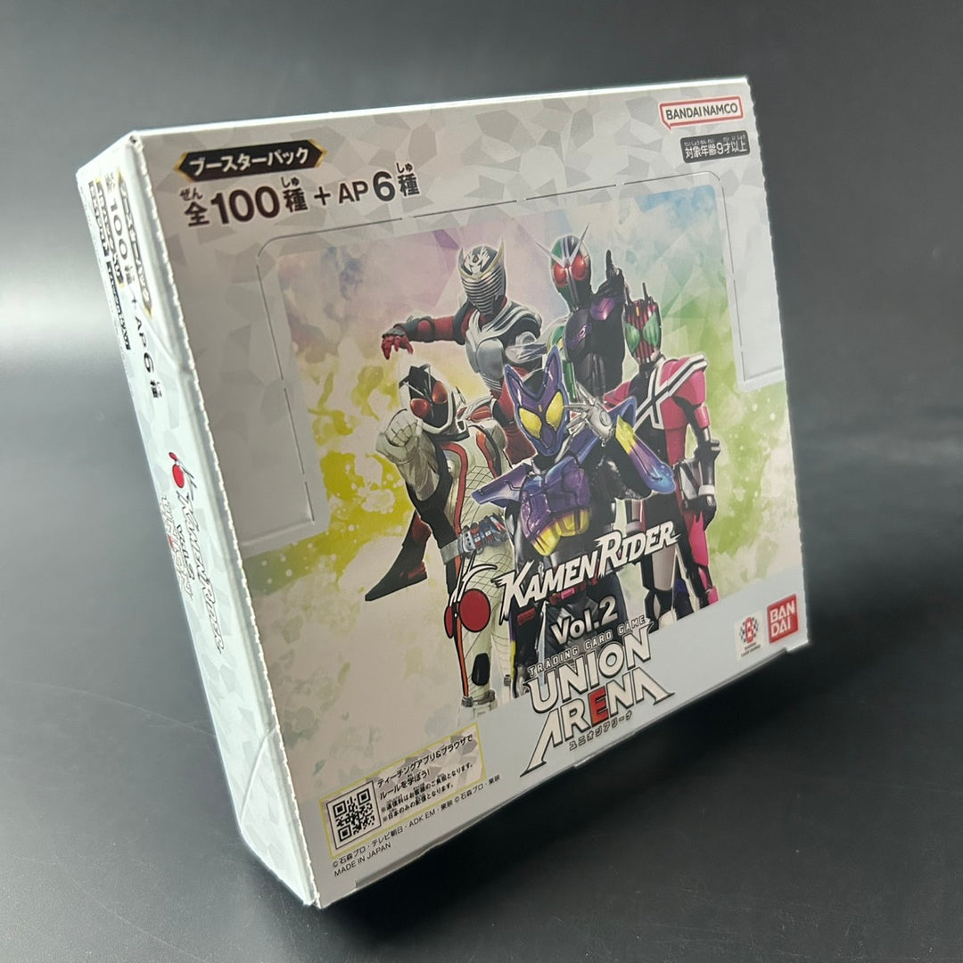 UNION ARENA Kamen Rider Vol. 2 Booster BOX EX12BT Japanese 2025 Sealed New