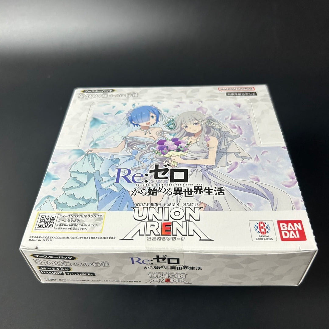 UNION ARENA Re:Zero Booster BOX UA40BT Japanese Edition 2025 Sealed New