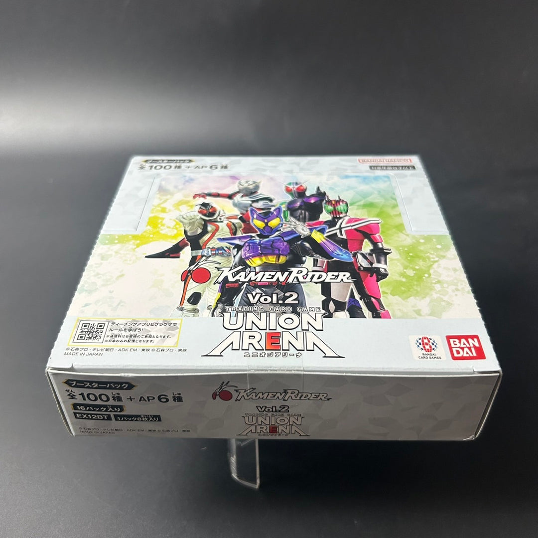 UNION ARENA Kamen Rider Vol. 2 Booster BOX EX12BT Japanese 2025 Sealed New