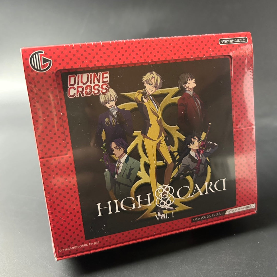 DIVINE CROSS HIGH CARD Vol.1 Booster BOX HICD-01 Japanese 2025 Sealed New