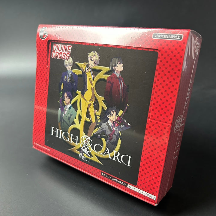 DIVINE CROSS HIGH CARD Vol.1 Booster BOX HICD-01 Japanese 2025 Sealed New